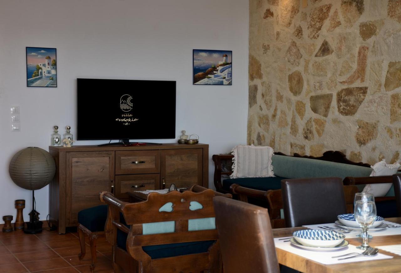 Villa Evdokia II Makrýgialos المظهر الخارجي الصورة